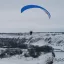 Парапланы в Вяжах зимой 4