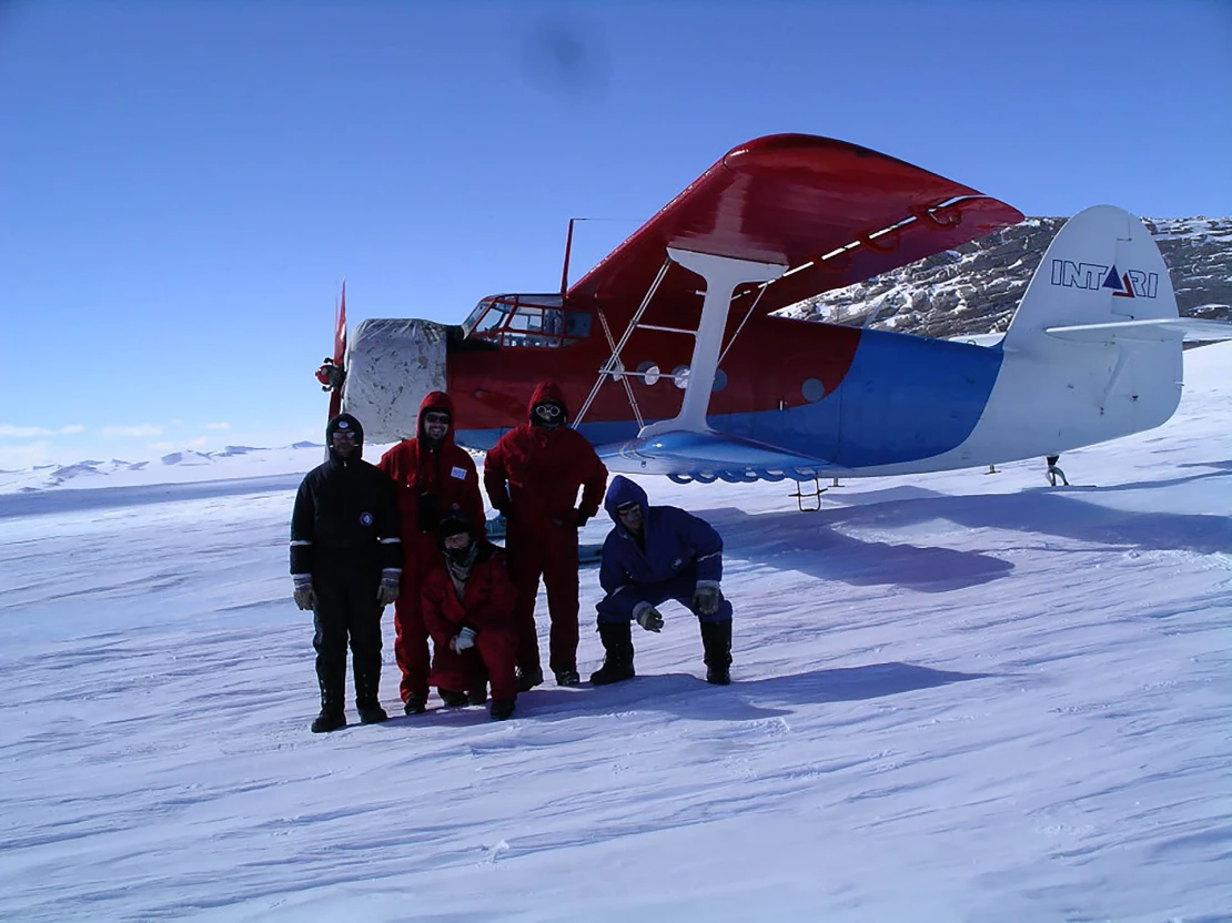Аэрошют в Антарктиде 2003 - Фото #9512